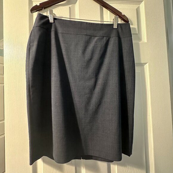 Banana Republic Navy Blue Suit Skirt Size 12